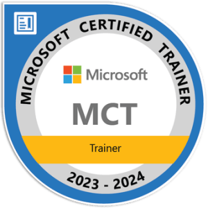Microsoft Certified Trainer 2023-2024